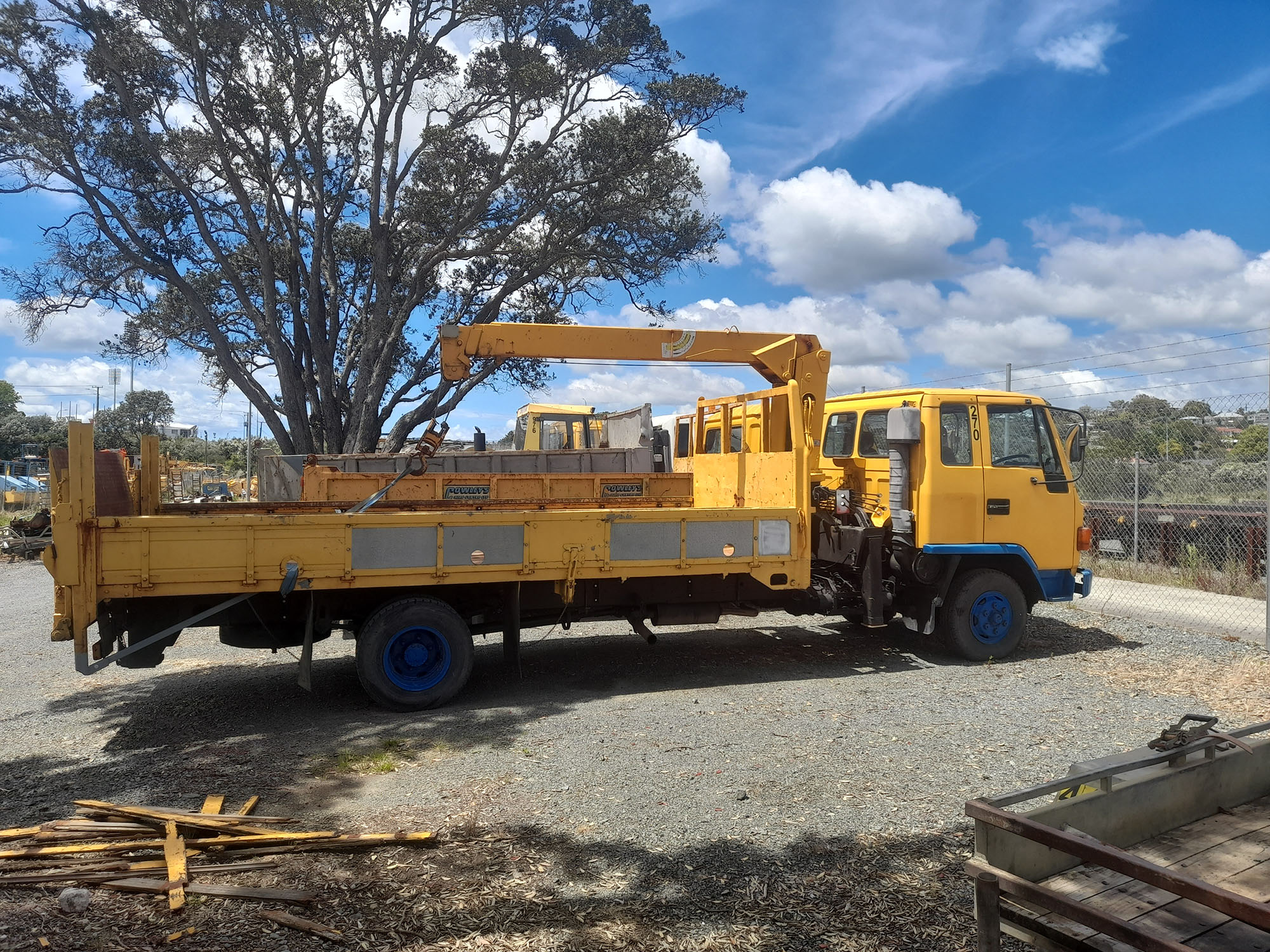 TRUCK with CRANE Hire Equipment Cowleys Hire